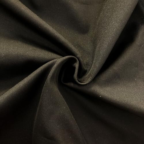 Tessuto Ignifugo Oscurante 99,5% al Metro Lineare – Altezza 300 cm, Peso 260 gr/m², Certificazione Classe 1, Poliestere FR Antifiamma, Lavabile, Ideale per Tendaggi (Nero)