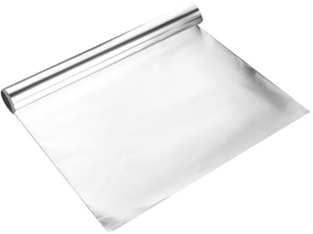 Ipetboom 2rolls Heavy Duty Aluminum Foil Extra Wide Baking Tinfoil for BBQ Tin Foil Thicken Food Safe Cooking Wrap