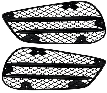 Kühlergrill Vorne Für Benz Für E-Klasse W212 E63 Für AMG 2013 2014 2015 1 Paar ABS Auto Frontstoßstange Unterer Grill Nebelscheinwerfergitter Front Kühlergrille