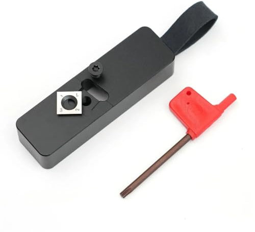 Trimming Planer Hand Chamfering Planer Woodworking Edge Corner Planer Aluminum Alloy Carbide Blade 0.02mm Precision Easy to Use