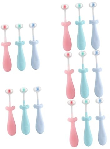 TOPPERFUN 5 Sätze Babyzahnbürste Kleinkind Für Süße Weiche Borsten Kinderzahnbürste Säugling Cartoon Oral Kinderzahnbürste Kinderzahnbürste Kinderzahnbürste Kinderzahnbürste Pp 3 Stück * 5