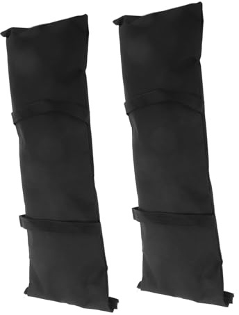 Toddmomy 2piezas Sacos De Arena De Tela Oxford Pesos para Toldo Carpas Prueba De Viento Sombrillas De Patio Sacos De Rellenos para Jardín y Terraza