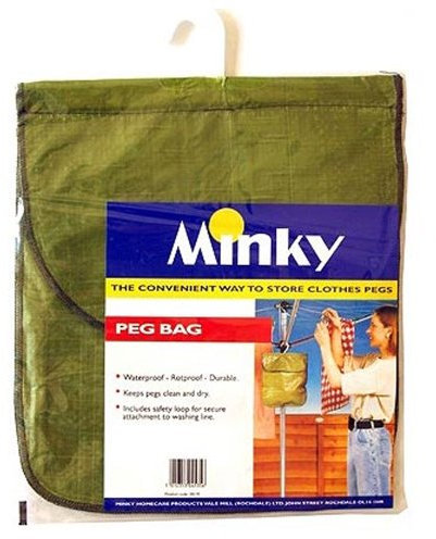 Minky Polypropylene Peg Bag