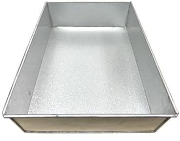 EUROTINS Rectangle Baking Tray Cake Tin 12 x 9” Birthday, Anniversary Wedding Oblong Pan Mould (30 x 23 cm)