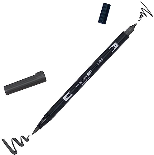 Tombow Fiberpenna, Svart, En Storlek