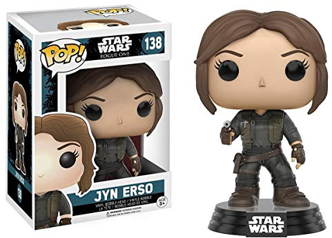 Funko 10449 Star Wars Rogue ONE – Jyn ERSO, Multi, 3.75 inches
