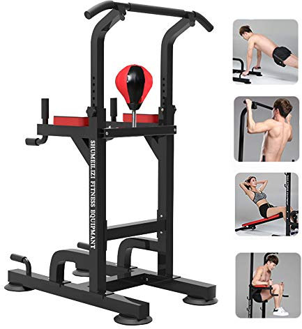 Power Tower Workout Dip Stand Pull Up Horizontal Bar Indoor-Boxball Krafttraining Fitnessgeräte für das Heim-Fitnessstudio
