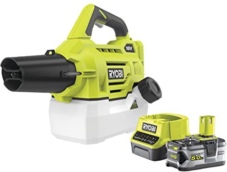 R ATOMIZZATORE IRRORATORE A Batteria da 18V - 5.0Ah per IGIENIZZANTI O PESTICIDI RYOBI