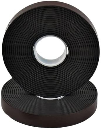 Global Self-Adhesive Strong Magnetic Tape (Self-Adhesive) | Stick On Magnetic Strip for Crafts, Signs & Displays (12mm x 1.5mm x 3m)