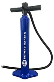 BEYOND MARINA SUP-Luftpumpe, Doppel-Action-Handpumpe mit Manometer für aufblasbare Boards, Hochdruckpumpe, zum Aufblasen von bis zu 29 PSI