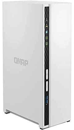 QNAP TS-233 2-Bay Desktop NAS Enclosure - 8TB RAM - Western Digital Red Drive