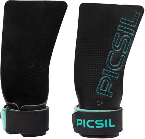 PICSIL Falcon-Griffe, für alle Oberflächen und Stangenarten, Verwendung mit Magnesium, Kohlefasermaterial, für Crosstrainig, WOD, Fitnessstudio und Calisthenics