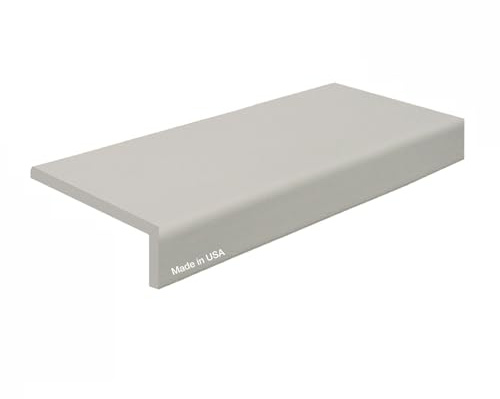 Kidkusion Soft Seat Edge Cushion | Made in USA | 72 | Taupe | Fireplace Safety Cushion | Hearth Pad