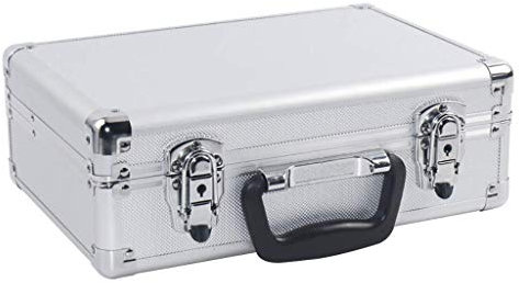 Flightcase mit gepolstertem, abschließbarem Schaumstoff und Werkzeugkoffer, universelle tragbare Aluminium-Transportbox für Handwerker auf Reisen