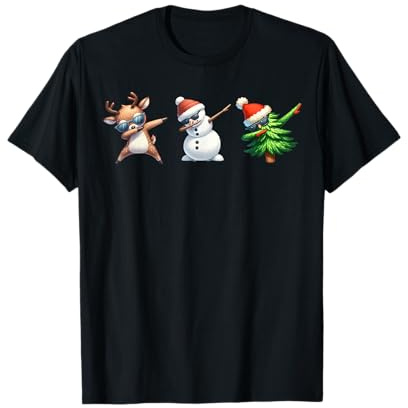 Weihnachten Damen & Herren Geschenke für Ihn Lustiges Rudolf T-Shirt