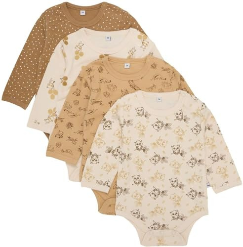 Pippi Unisex babyformande body, flerfärgad, 92
