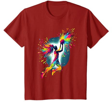Cooles Basketball Geschenkidee Basketball Basketballerin Mädchen T-Shirt