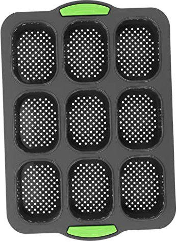 COLLBATH Teglia Da Forno in Silicone Antiaderente Teglia Per Muffin Multi-griglia Facile Da Pulire Per Dolci E Pane