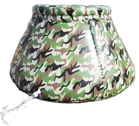 Duroecsain Serbatoio 'Acqua Pieghevole, Serbatoio 'Acqua Portatile,Serbatoio di stoccaggio 'Acqua Pieghevole - Barile di Pioggia Pieghevole, Serbatoio di stoccaggio 'Acqua Spesso,