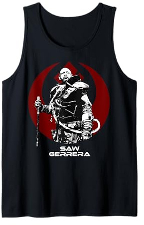 Star Wars Saw Gerrera Rogue One Portrait Rebel Tank Top