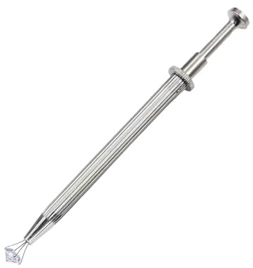 Voarge 1 Stück Piercing Kugel Zange Diamant Edelsteine Catcher Werkzeug Prong Kugelhalter EdelstahlPick up Werkzeug für Kleinteile Schmuck