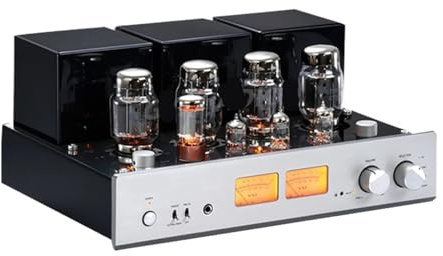 Verbesserte symmetrische Version des X7-Röhrenverstärkers, 12AX7*1,12AU7*2, KT88*4, 5AR4*1, mit Fernbedienung(230V)