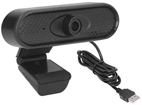 LIZEALUCKY Cámara de computadora USB USB Full HD 1080p Auto enfocando una Amplia cámara Web de compatibilidad con Abrazadera para la reunión de videollamadas Estudio en línea