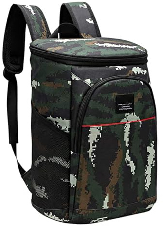 Sac à Dos Isotherme étanche, Sac d'isolation Thermique, capacité, récipient Alimentaire de Pique-Nique, Vert