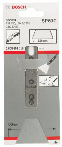 Bosch 2 608 691 019 - Espátula SP 60 C - 60 x 60 mm (pack de 1)