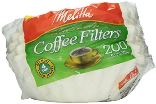 Melitta Filtre papiers Taille 4 de tasse (200)