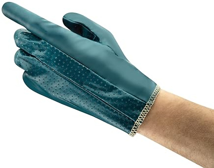 Ansell Hynit 32-125 Work Gloves with Liquid-Repellent Impregnation, Special Nitrile Formulation, Excellent Resistance to Abrasion and High Flexibility, Men Women, Size S (12 Pairs)