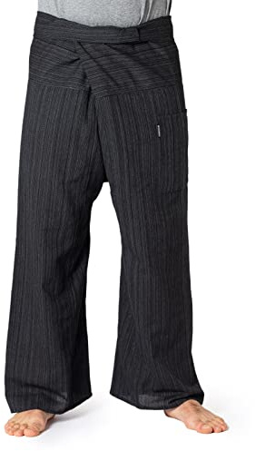 PANASIAM Fisherman Pants lini, Black L