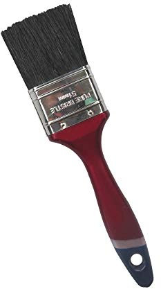 Pennello con setole naturali e sintetiche, manico in legno e plastica, per decorazioni fai da te