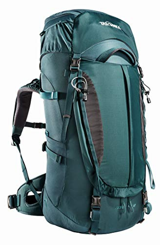 Tatonka Tourenrucksack Norix 44 Women - Leichter Damen-Rucksack mit Frontzugriff, verstellbarem Rückensystem, Bodenfach und Regenhülle - 44 Liter - 66 x 27 x 18 cm (teal green)