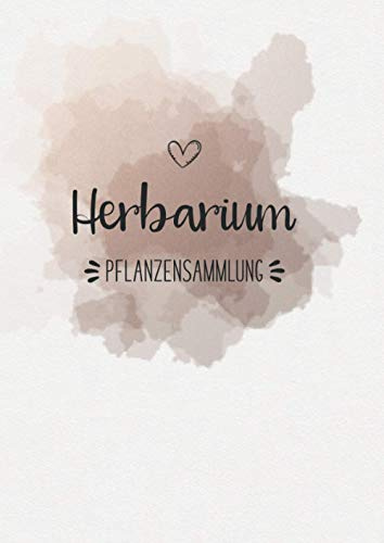 Herbarium: Herbarium mit vorgefertigten Etiketten zur Pflanzenbestimmung für Blüten und Blätter | Großzügiges Format zur Pflanzenaufbewahrung | Großes ... Platz für getrocknete Blüten und Blätter