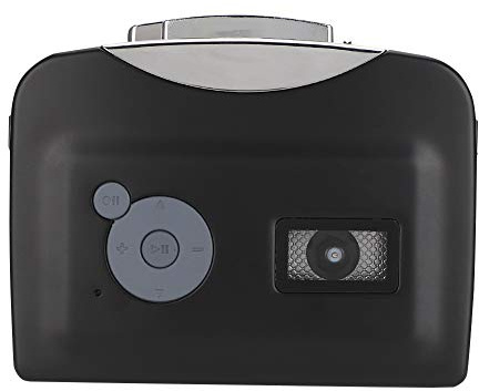 Annadue Tragbarer Kassettenspieler, Kassetten-zu-MP3-Konverter, USB-Bandkonverter mit Kopfhöreraufnahme, Audio-Musik-Player, Direkt auf USB-Flash-Laufwerk Speichern, kein Computer