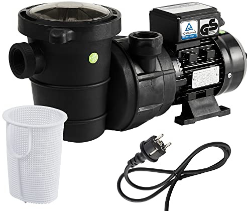 Arebos Schwimmbadpumpe 600 W | Filterpumpe | Umwälzpumpe | Poolpumpe | geräuscharm | bis 15.900l/h