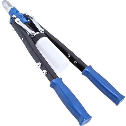 Remachadora Manual Profesional 2 Brazos – Hasta 6,4 mm – Alta Potencia – Para Remaches de Aluminio y Acero