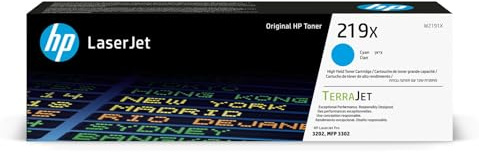 HP 219X Original Hochleistungs-Cyan LaserJet Tonerkartusche