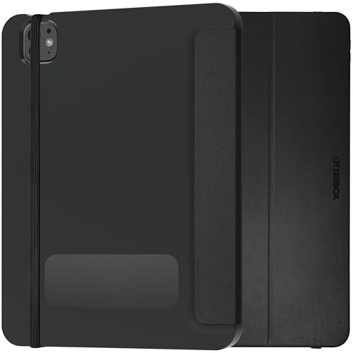 OtterBox React Folio Hülle für iPad Pro 11 Zoll (M5/M4), Schwarz | Für iPad Pro 11 (2025/2024), sturzsichere, dünne Schutzhülle, nach Militärstandard getestet, Keine Einzelhandelsverpackung