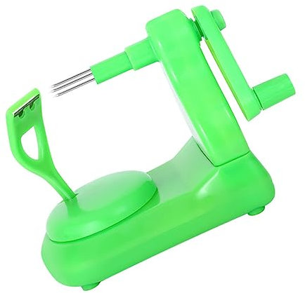 Cabilock Éplucheur de Fruits Manuel Vert en Acier Inoxydable Abs