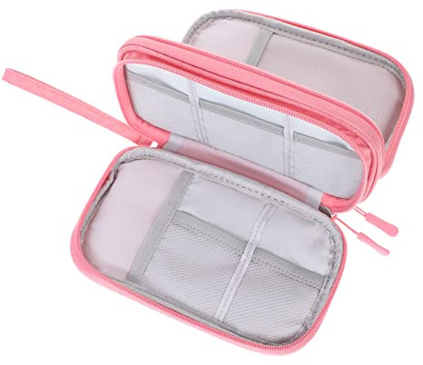MOLUCKFU Organizador De Accesorios Electrónicos Compacto Para Viaje Estuche De Almacenamiento Para Cables Usb Cargadores y Adaptadores Protección y Comodidad