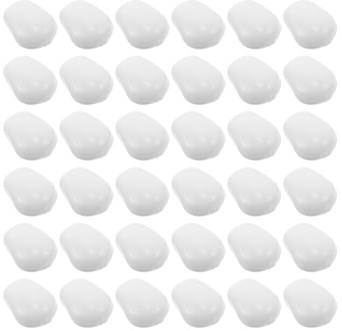 Gogogmee 400 Appâts Artificiels pour Carpes en Plastique Blanc Leurres Souples Flottants de Maïs Pack 400 Pièces Appâts pour Pêche en Eau Douce en Rivière Étang et Lac
