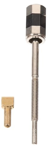 WESIEVYA Metall Froschschraube Geigenbogen Ersatzteil Kompatibel mit 4/4 und 3/4 Violinen für Bogenschrauben Reparatur und Pflege von Geigenbögen