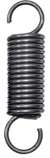 Molla di tensione a gancio aperto for impieghi gravosi: diametro del filo di 1,0 mm e 0,5 mm(220mm,10mm)