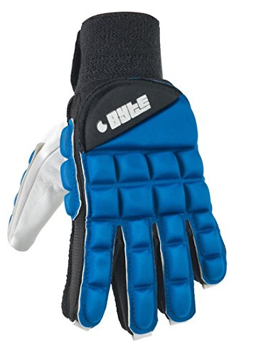 BYTE INTERNATIONAL BLUE PADDED LEFT HAND HOCKEY GLOVE (SMALL)
