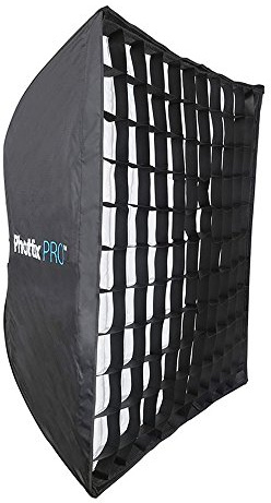 Phottix Easy-up HD-Luce con finestra di Diffusore rettangolare grid 90 x 90