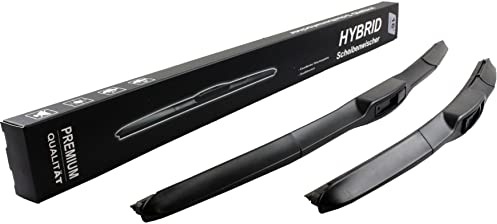 450mm 480mm HYBRID JAPAN TECHNOLOGY Scheibenwischer Wischerblätter Set Scheibenwischerfür Frontscheibe mit Hakenbefestigung.