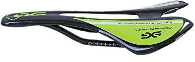 ESEN SP Bicicleta Superlight Full Carbon Fiber MTB/Bicicleta de Carretera Sillín Hueco 3k Mate/Brillante (Brillante, Verde)
