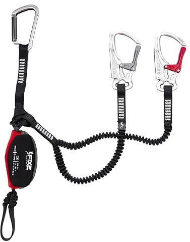 Fixe Ferratum VF2 Klettersteigset, Black-red